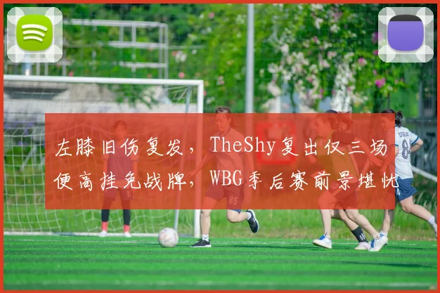 左膝旧伤复发，TheShy复出仅三场便高挂免战牌，WBG季后赛前景堪忧？
